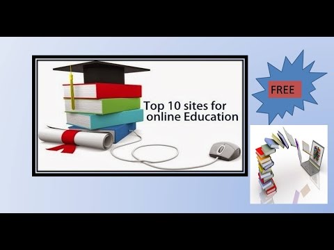 FREE  TOP 10 ONLINE EDUCATION SITES
