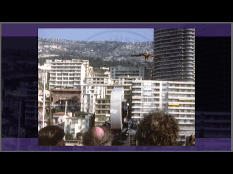 Monaco en Films : Tournage de Condorman dans le port d’Hercule. 1980. Super 8. Fonds Batritchevitch