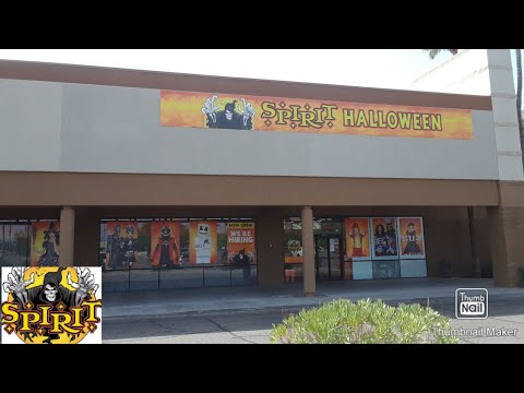 Spirit Halloween 2020 inside ABANDONED Michael's Craft Store - Mesa AZ