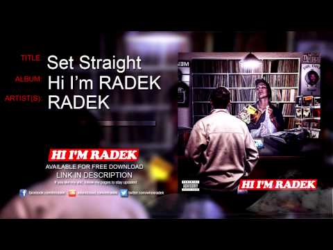 RADEK - Set Straight (Prod. RADEK) [AUDIO ONLY]
