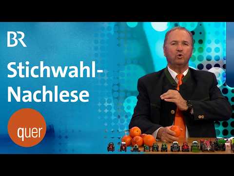 Video Thumbnail: quer Schlussrunde: Orangene Träume und Wahlkampf-Kater  | quer vom BR - BR Ferns