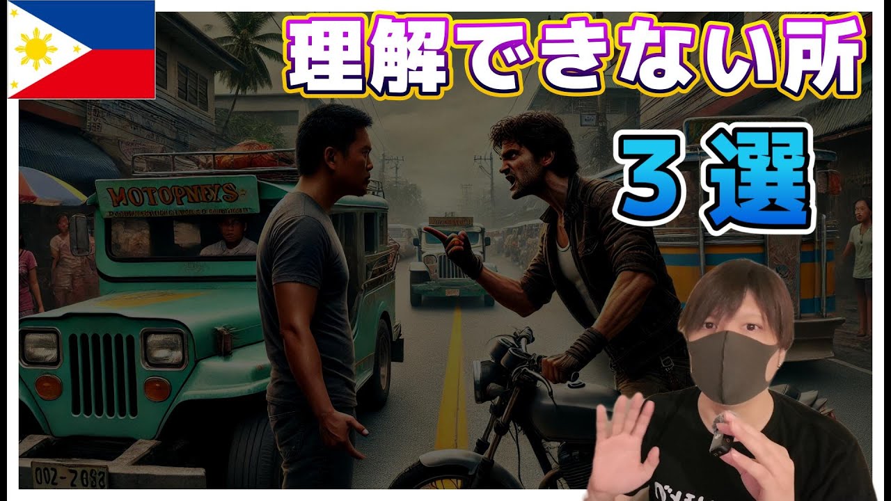 理解できないフィリピン文化 YouTubeサムネイル