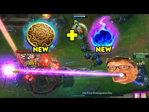 BILL GATES VEL'KOZ BUILD, DOUBLING THE MONEY ON KILLS, FIRST STRIKE RUNE | League of Legends