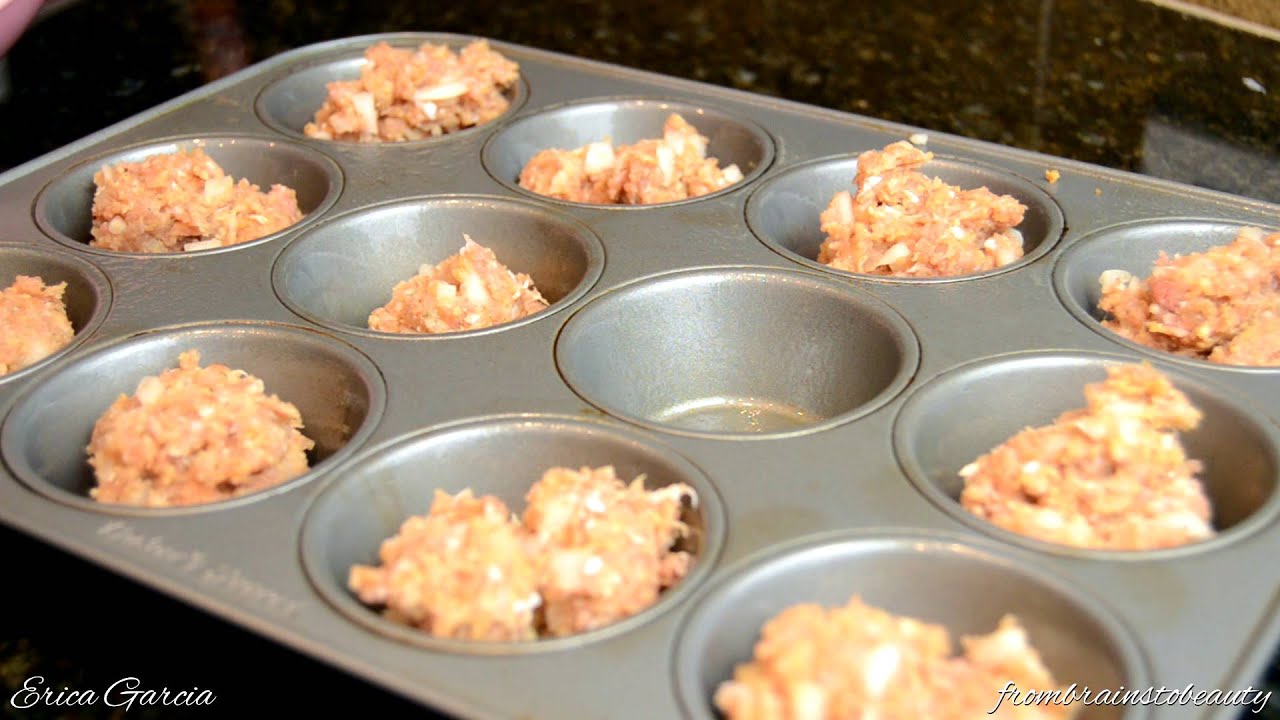 Mini Turkey Meatloaf | HEALTHY RECIPES