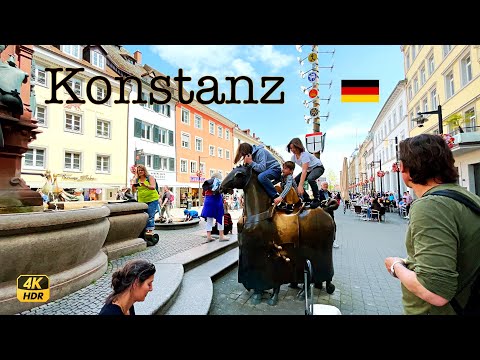 [Germany] Konstanz, delightful city full of vitality🇩🇪 4K HDR