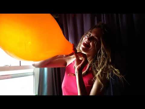 BLOW TO POP Looner Girl BALLOON B2P | Fun Quickie Morning Session
