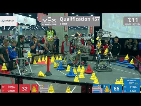 2018 VRC-MS Spir Q157 - 3075A 3898D vs 8192A 5297F - 52 to 119