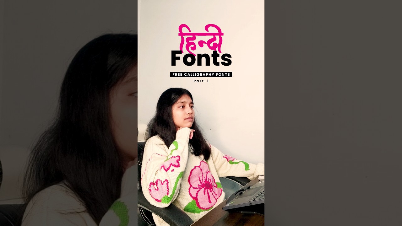 Here are FREE Calligraphy Hindi Fonts for you💖✨