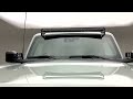 ZROADZ Front Roof LED Straight Single Row Slim Light Bar Kit - 50inch - Bronco 2021+