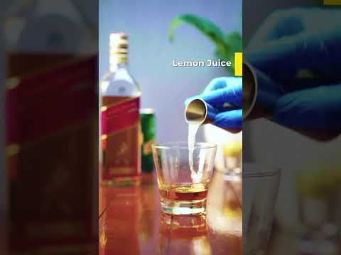 Best Johnnie Walker Ginger Ale You’ll Try!🥃 #shorts #short #cocktail