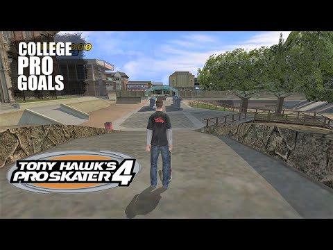Tony Hawk's Pro Skater 4 (PS2) - College: Pro Goals