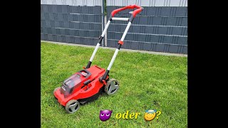 Einhell Akku Rasenmäher 36 / 38 cm 36 V Li-ion Power-X-Change RASARRO - die Wahrheit