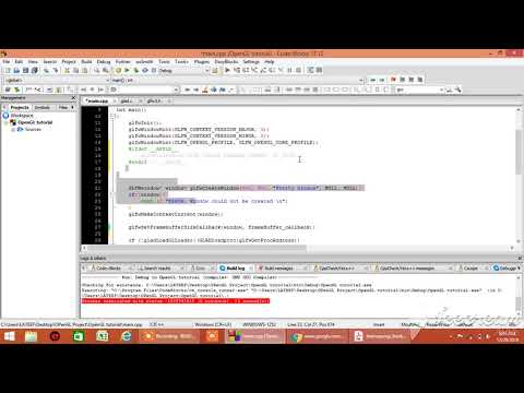 #17  openGL tutorial  Rendering