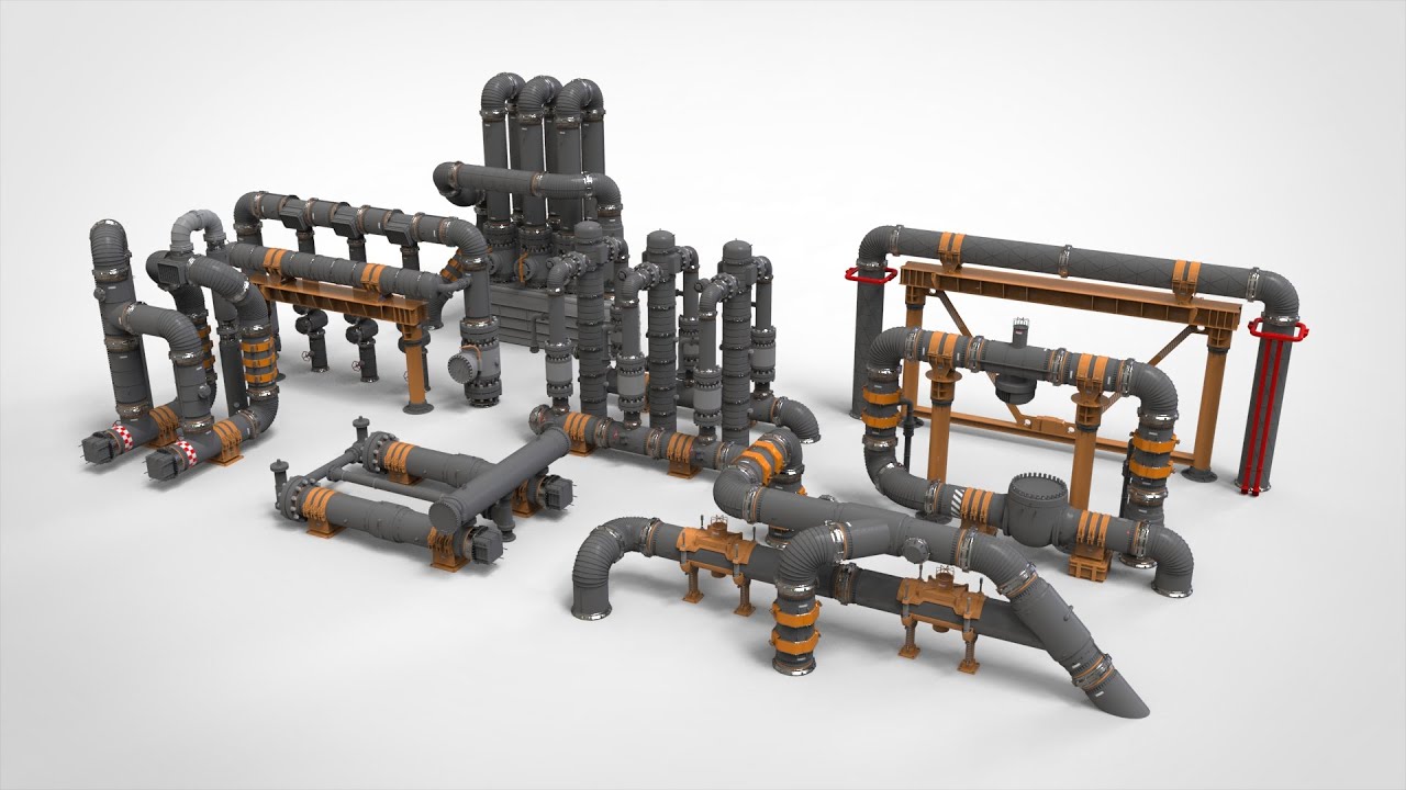 Ambiente modulare di fantascienza 16 Modello 3D