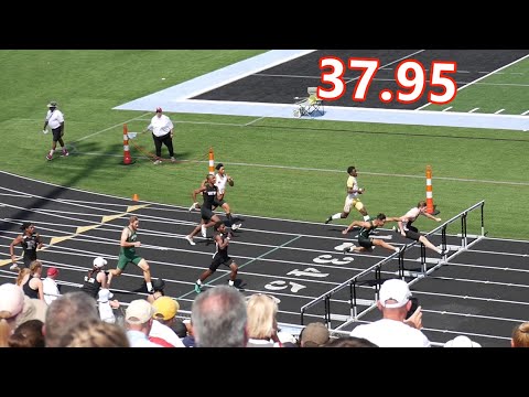 Boys 300m Hurdles Final - 2021 OHSAA D1 State Meet