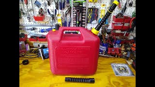 EZ-POUR Spout Installation On A Briggs &amp; Stratton 5-gallon Gas Can