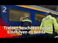 Twee treinen beschoten bij Gilze-Rijen