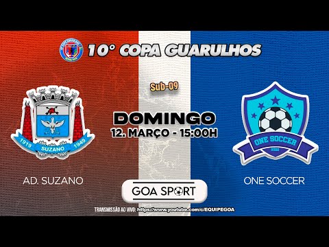 JOGO SUZANO X ONE SOCCER - COPA KIDS GUARULHOS / SUB-09