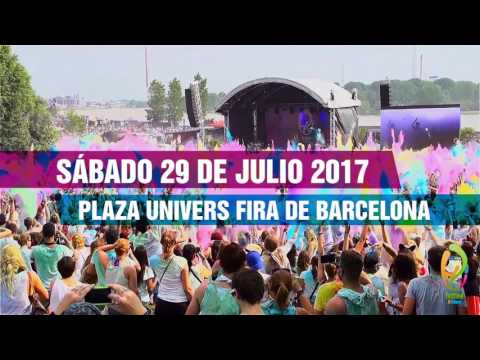 Holi Festival Of Colours Barcelona 2017 Promo