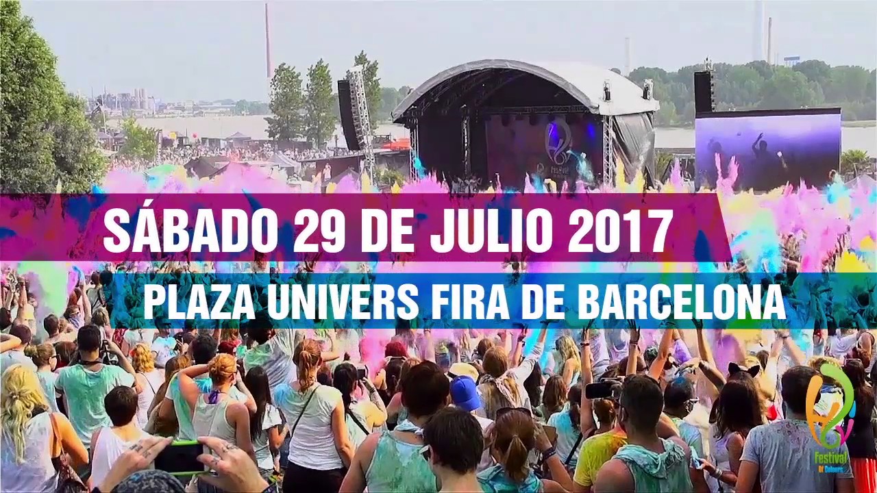 Holi Festival of Colours Barcelona 2017