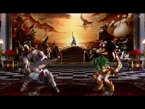 Samurai Shodown - Warden VS Cham Cham