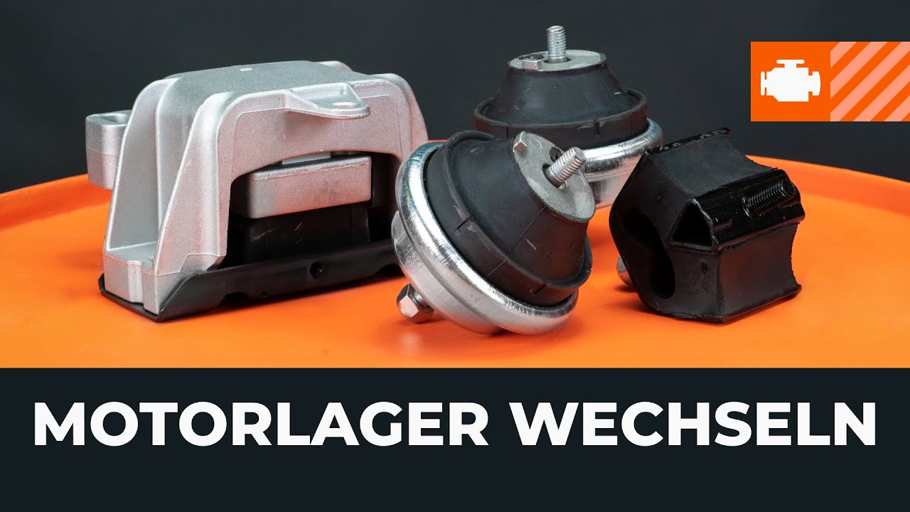 Motorlager wechseln am Auto – Anleitung