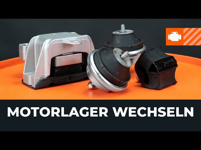 Wie man Motorhalterung beim VW SPACEFOX selbstständig ausbauen kann - Videotipp