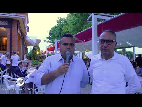 Presentazione Sponsor Sporting Club Arbizzano in persona di Giuseppe Lovati Cottini