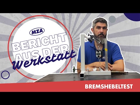 Bericht aus der Werkstatt | Bremshebeltest MZA vs. ???
