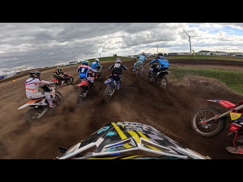 EPIC 125cc motocross BATTLE - 10th to 1st!