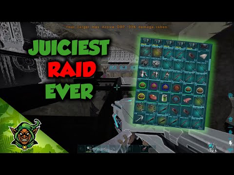 JUICIEST RAID OF THE SEASON! TEK LOOT! | ARK MTS 6MAN S3 EP4