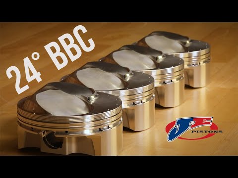 Designed for Big Power: 24° Big Block Chevy Forged Pistons from JE