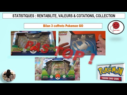 Review of the opening of the 3 boxes of the Pokemon GO EB10.5 edition