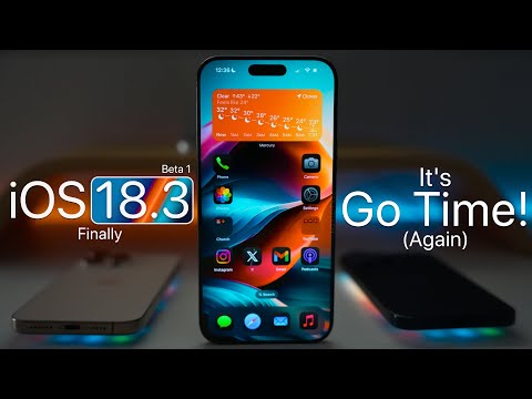 iOS 18.3 Beta 1 - It's Go Time! - Features, Battery and Follow Up