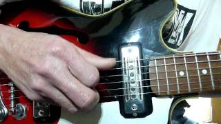 Video thumbnail for Teisco EP-2L Japan Vintage Semi Acoustic Guitar by littledan0408