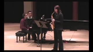 Concertino da camera pour saxophone alto - Jacques Ibert