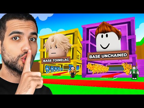 I'm joining the SECRET CLAN of UNCHAINED and TOINELAG on Steal a Brainrot! (French Tacos)