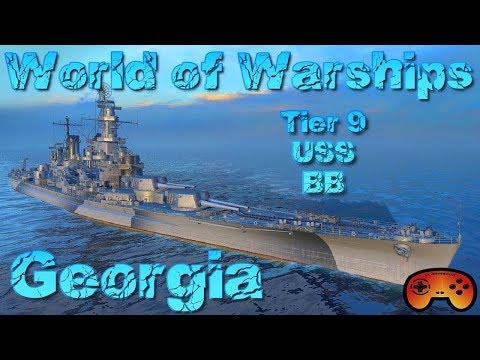 "Georgia"T9 Gewinnspiel "457mm USS Schlachtschiff" in World of Warships