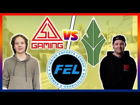 🔥 Jamppi oN Fire 🔥 SJ Gaming vs HAVU - Finnish Esports League Season 6 FINAL [Dust2]