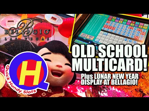 Old School Multicard KENO! Plus, Lunar New Year at Bellagio Las Vegas