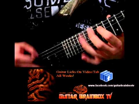 LICK Nº 3 - Guitar Brainbox T.V. - MONTH 3/2012 by Nicolas Waldo