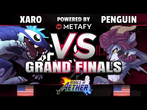FPS4 Online Grand Finals - Xaro (Orcane) vs. Penguin (Absa/Ranno) - Rivals of Aether