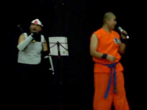 Anime Party 2009 - Elvis e Yougo cantando Sun Vulcan