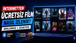 İNTERNETTEN ÜCRETSİZ FİLM NASIL İZLENİR? 🎬REKLAMSIZ VE TAMAMEN ÜCRETSİZ YÖNTEM