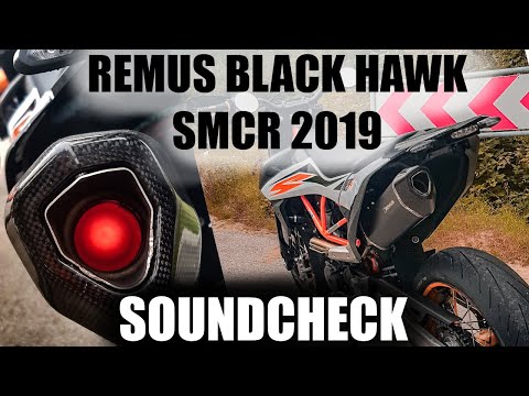 REMUS BLACK HAWK | NEW SMCR 2019: FLYBYS, NO DB-KILLER, ONBOARD SOUND | KTM 690 EXHAUST