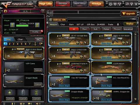 CrossFire: BUYING M4A1-S-IRON BEAST AND M82A1 OBSIDIAN BEAST