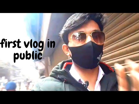 Nakul my first vlog in public
