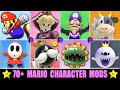 70 Mario Character Mods For SMASH BROS ULTIMATE