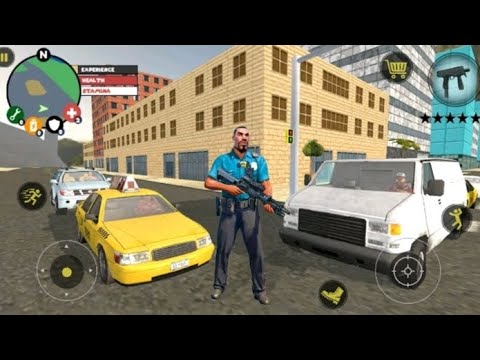 Auto Vs Cars@ #463 US Police Crime Rope Hero Real Mafia Gaming LLC 2023