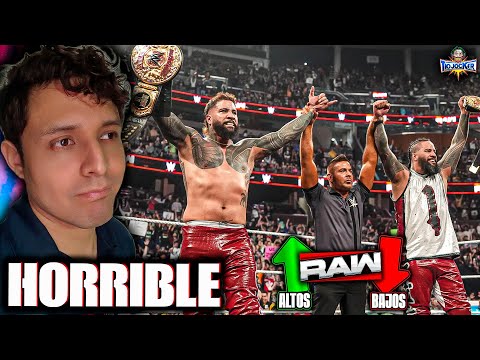 LOS USOS NUEVOS CAMPEONES 😐 THEORY YA NERFEADO 😠 ÚLTIMO ALTOS y BAJOS DEL AÑO RAW, GRACIAS a TODOS
